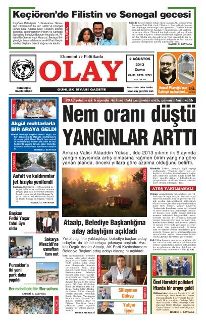 ankara - Olay Gazetesi