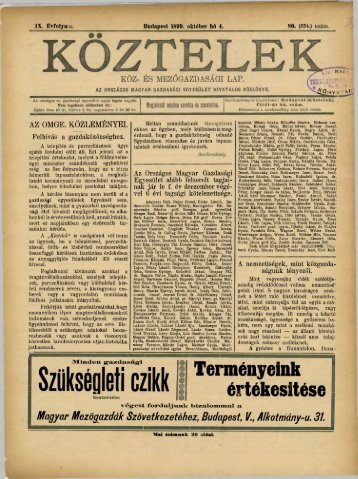 80. - Országos Mezőgazdasági Könyvtár