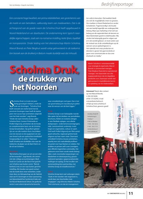 Het Ondernemersbelang Westerkwartier nummer 1-2011