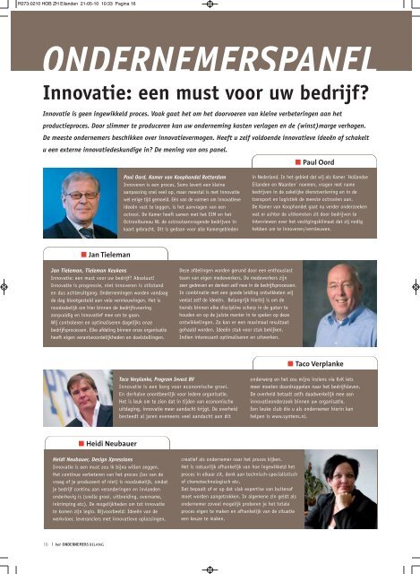 Het Ondernemersbelang Zuid-Hollandse Eilanden 2-2010