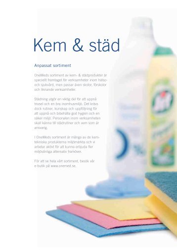 Kem & städ - OneMed Sverige AB