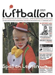 Luftballon Feb 08.indb - Elternzeitung Luftballon