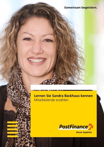 Lernen Sie Sandra Backhaus kennen - Mitarbeitende erzählen