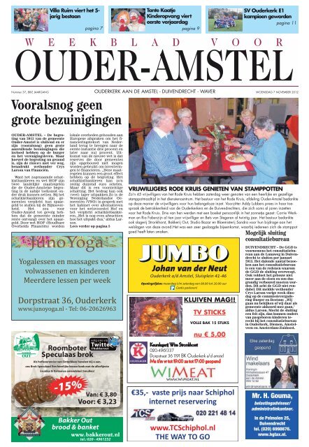 07-11-2012 - Gemeente Ouder-Amstel