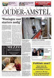 'Woningen voor starters nodig' - Gemeente Ouder-Amstel
