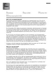 Memo Oprichting omgevingsdienst (pdf) - Gemeente Ouder-Amstel