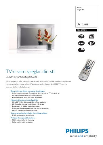BDL3221M/00 Philips spegel-TV