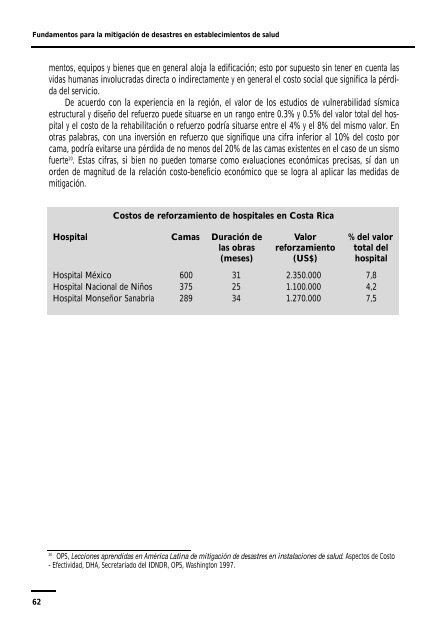 Capítulo 2 Vulnerabilidad estructural - PAHO/WHO