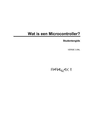 Wat is een Microcontroller? - 1.1a - Parallax, Inc.