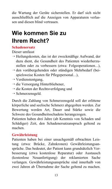 Patientenrecht