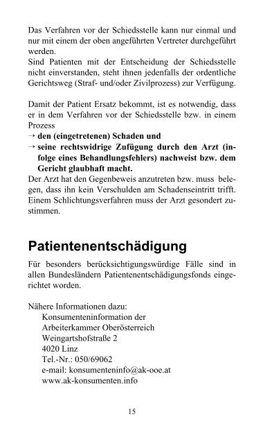 Patientenrecht