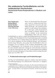 Die ostdeutsche Fachkräftelücke und die ... - Peer Pasternack