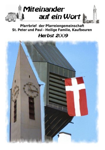 anzeigen - Pfarreien St. Peter und Paul und Heilige Familie in ...