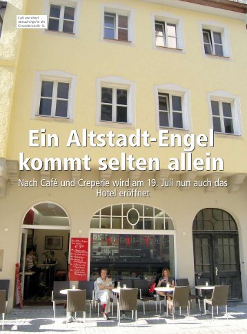 Hotel Altstadt-Engel - Regensburger Stadtzeitung