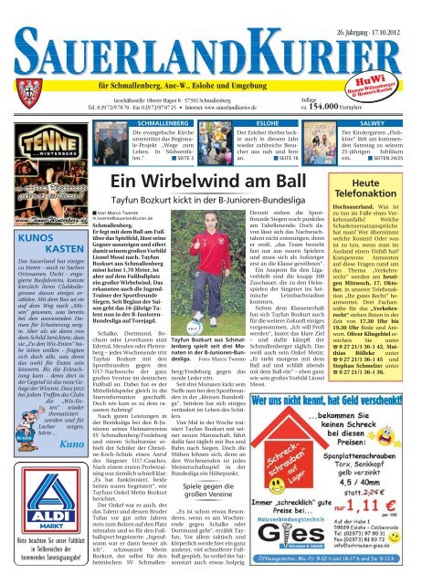 HSK Schmallenberg Eslohe SauerlandKurier 