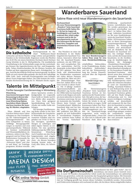 HSK - Schmallenberg, Eslohe - SauerlandKurier