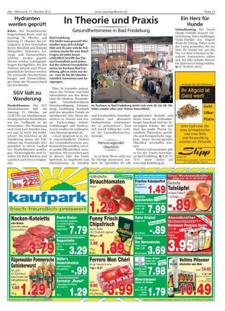 HSK - Schmallenberg, Eslohe - SauerlandKurier