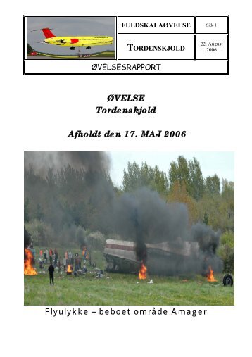 fuldskalaøvelse - Politi