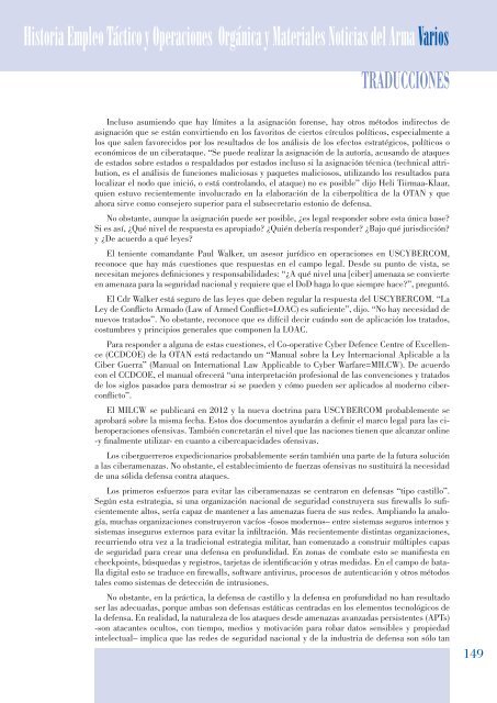 MEMORIAL DE CABALLERÍA Nº 73 JUNIO 2012 - Portal de Cultura ...