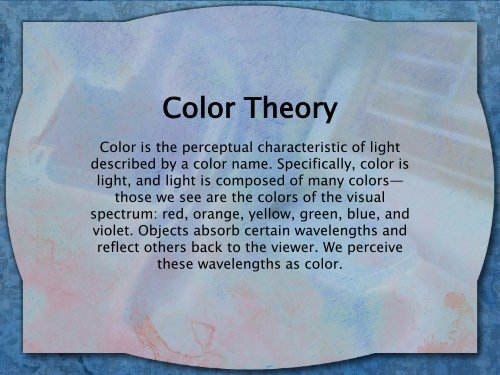 Color Theory