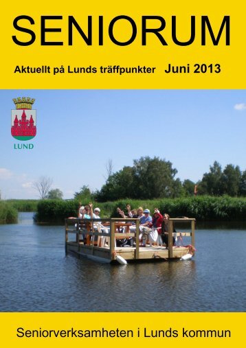 Seniorverksamheten i Lunds kommun - PRO