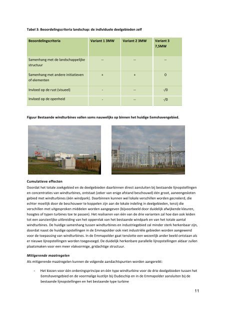 5. Verkennende windstudie Eemshaven - Provincie Groningen