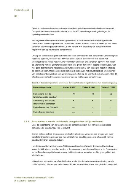 5. Verkennende windstudie Eemshaven - Provincie Groningen