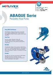 ABAQUE Series Peristaltic Hose Pump - PSG Dover