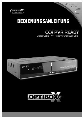 Optibox CCX pvr