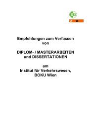 Vorgaben für das Verfassen der Masterarbeit - Boku