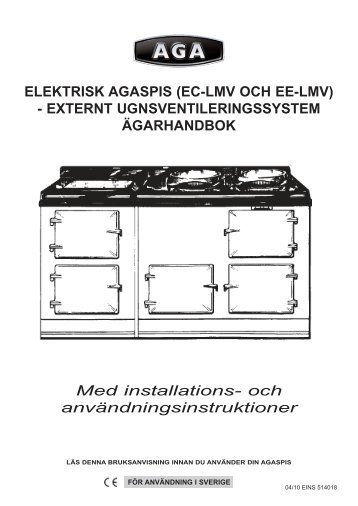 ELEKTRISK AGASPIS (EC-LMV OCH EE-LMV ... - Rayburn