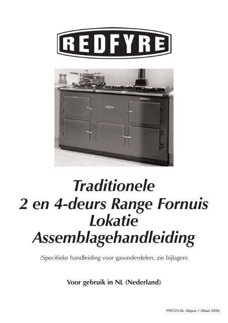 Traditionele 2 En 4-deurs Range Fornuis Lokatie - Rayburn