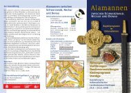 Alamannen zwischen Schwarzwald, Neckar und ... - Realmarketing.de