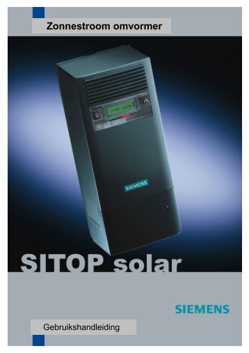 Siemens sitop solar 1500-2000-2300 NL - Receg