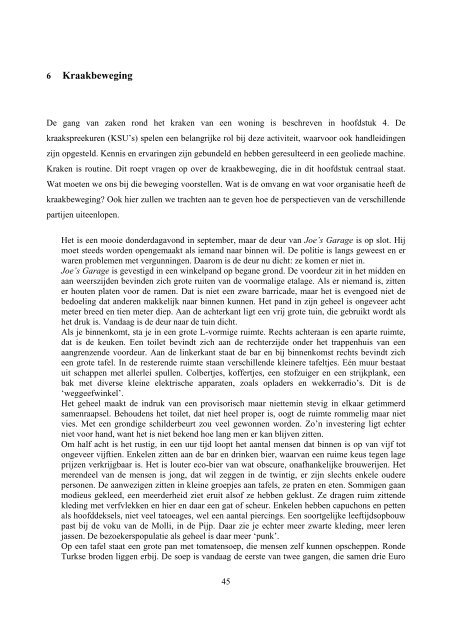 Kraken in Amsterdam anno 2009 - Faculteit der Rechtsgeleerdheid ...