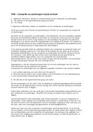 Handleiding Regie Vanaf De Conclusie Van Antwoord