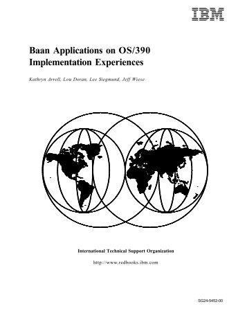 Baan Applications on OS/390 Implementation ... - IBM Redbooks