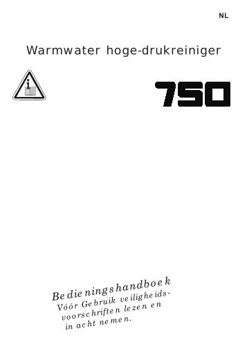 Kränzle therm 750 - Imbema Cleton BV