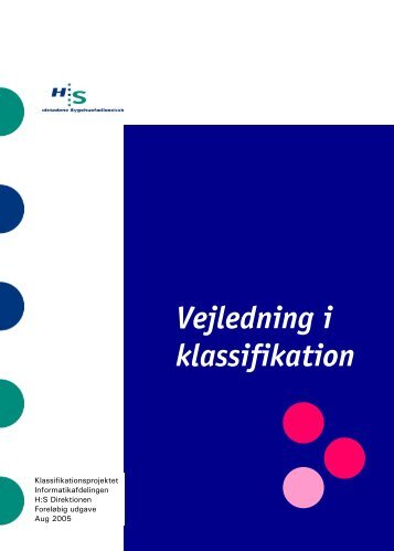 Vejledning i klassifikation - Region Hovedstaden