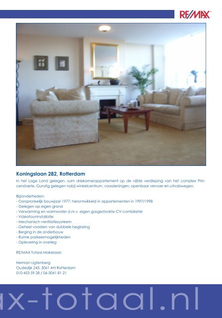 page preview - RE/MAX Nederland
