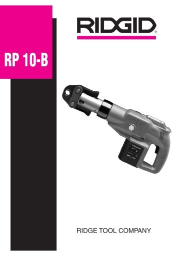 I.L. RP10-B - Ridgid