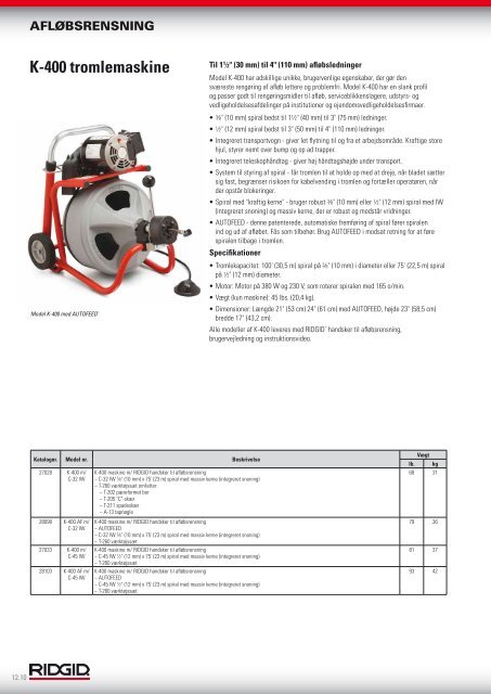 RIDGID.EU/NEW DIN KILDE TIL DE SENESTE ...