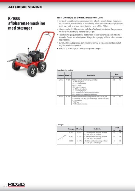 RIDGID.EU/NEW DIN KILDE TIL DE SENESTE ...