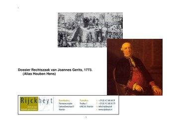 Joannes Gerrits - Rijckheyt