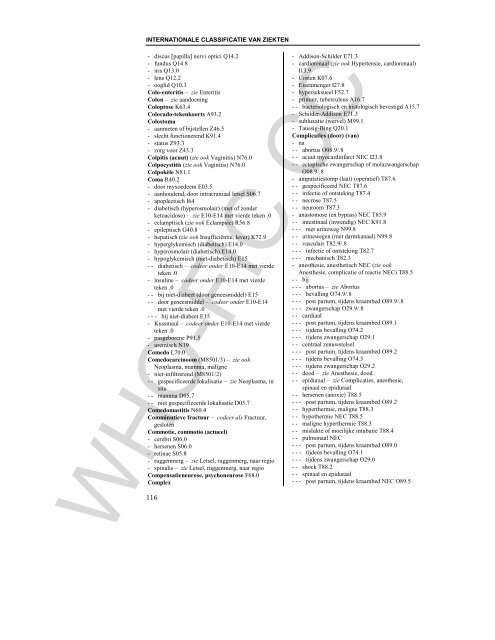 Internationale Statistische Classificatie van Ziekten en met ... - Rivm