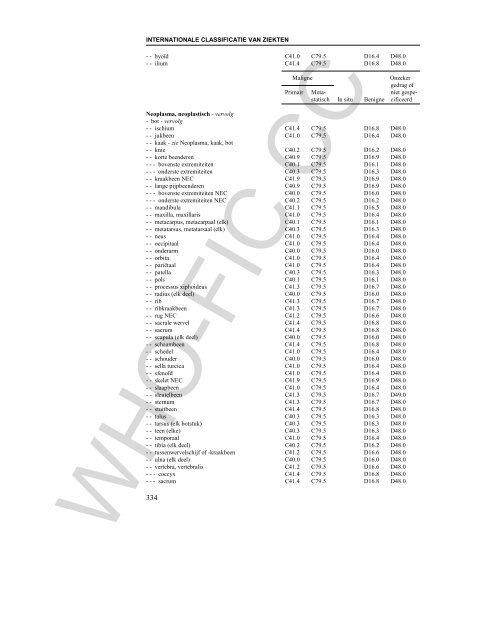 Internationale Statistische Classificatie van Ziekten en met ... - Rivm