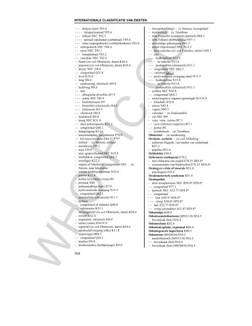 Internationale Statistische Classificatie van Ziekten en met ... - Rivm