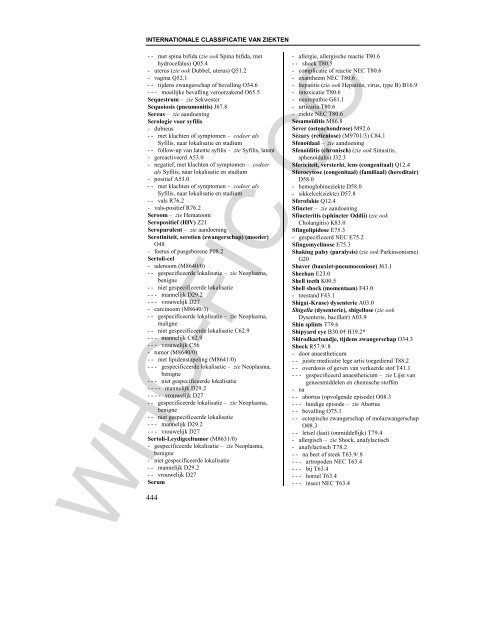 Internationale Statistische Classificatie van Ziekten en met ... - Rivm