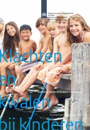 Klachten en kwalen bij kinderen in Nederland - Nederlands - NCj