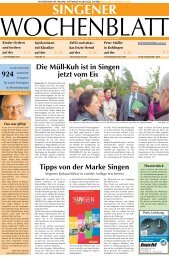 09. Sep. 2009 - Singener Wochenblatt